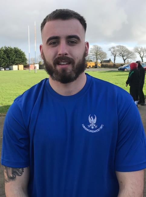 Dylan Williamson - match winning try for Haverfordwest flanker